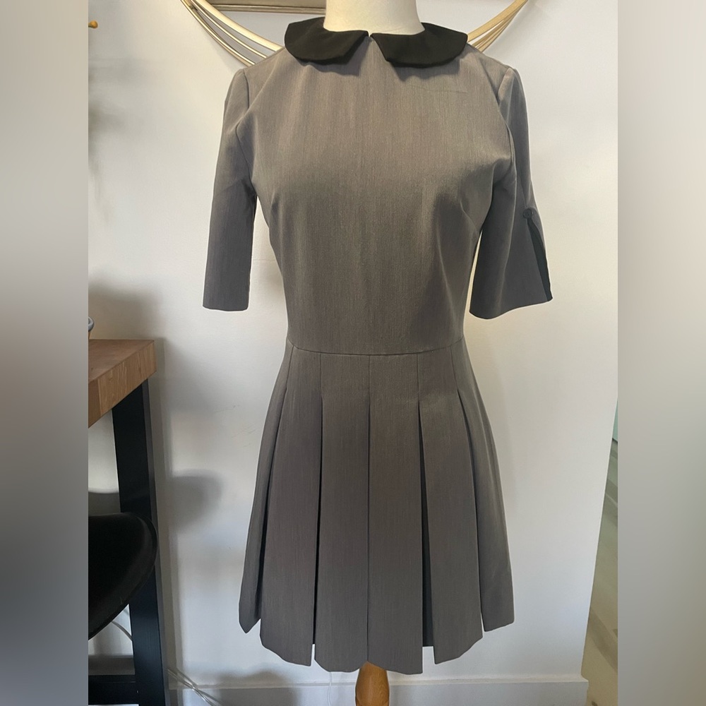 Elegant Gray Women's Dress
